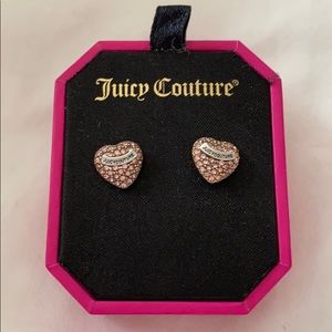 Juicy Couture Heart Earrings
